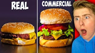 Food In Commercials Vs Food In Real Life [upl. by Alrak855]