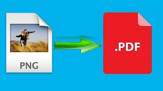 How to Convert PNG to PDF [upl. by Merrow235]