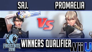 Frostbite 2018 Smash 4 Singles WINNERS QUALIFIER  TA  saj Bayonetta vs AF  Promaelia Corrin [upl. by Letnahs]