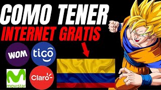 🔥COMO TENER INTERNET GRATIS INFINITO 😱 EN COLOMBIA NUEVA VPN PARA TIGO WOM CLARO Y MOVISTAR [upl. by Faus]