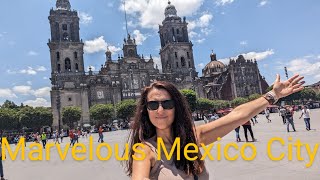 Walking tour of MEGACITY MEXICO CITY CDMXIts incredible 🇲🇽 [upl. by Anaicilef1]