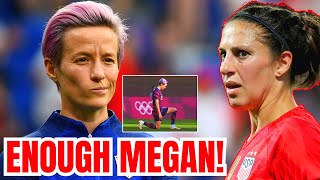 MEGAN RAPINOE CRUSHED Carli Lloyd BLASTS Rapinoe KNEELING DISTRACTING USWNT in DISASTER OLYMPICS [upl. by Aisan251]