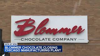 Blommer Chocolate closing manufacturing plant in downtown Chicago [upl. by Atiuqahc]