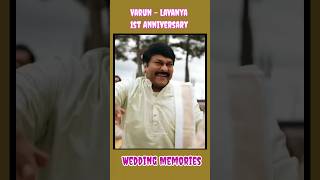 Varun  Lavanya Wedding Anniversary Special Video 😍💐 chiranjevi pawankalyan ramcharan [upl. by Onivag]