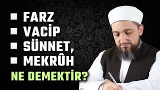 Farz Vacip Sünnet ve Mekruh ne demektir [upl. by Ynnelg]