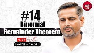 Binomial Remainder Theorem Maths Concept Video By Rakesh Yadav Sir [upl. by Twedy]