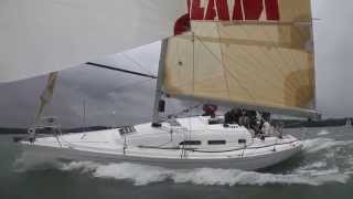 How to avoid and get out of a broach when sailing downwind [upl. by Marcellus]