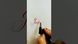 calligraphy lettering art handwriting talented skills [upl. by Pierette]