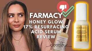 NEW Farmacy Honey Glow Serum Review  Nadia Vega [upl. by Amandi]