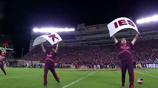 2017 FULL Enter Sandman Entrance  12 Virginia Tech vs 2 Clemson  9302017 [upl. by Cole]