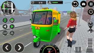 Modern  Tuk Tuk Auto Rickshaw Free Driving Games [upl. by Onileva]