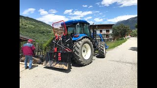 Livraison dun treuil forestier 8T en Savoie à Valmorel [upl. by Attezi]