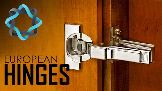 European Hinges for Cabinets  Video Guide [upl. by Neliak822]