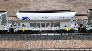 Teil 172 Selbstentladewagen von märklin und Tillig im Ganzzug an BR 151 [upl. by Salhcin661]