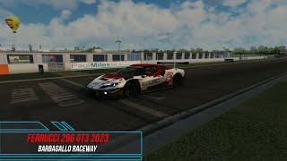 URD Ferrucci 296 GT3 2023  Barbagallo Raceway  Assetto Corsa [upl. by Farant]