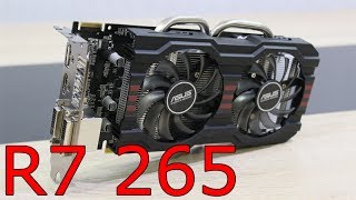 ASUS Radeon R7 265 DirectCU II Review [upl. by Udelle]