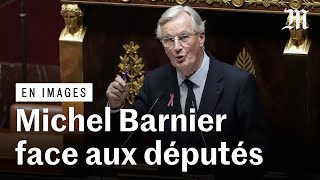 Michel Barnier  le résumé de sa déclaration de politique générale [upl. by Odelia]