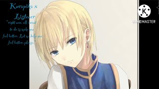 ASMR Kurapika x Listener Listener has a breakdown Requested [upl. by Ybbed851]