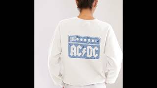 ACDC BACKTRACKS’ Collection Echoes of Rock Legends New Apparel Launched tshirts wordart [upl. by Lawry]