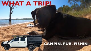 CAMPING FISHING AND MYSTERY PUB [upl. by Levon]