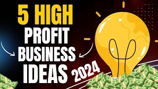 Top 5 High Profit Business Ideas for Stay at Home Parents in 2024 [upl. by Lleira267]