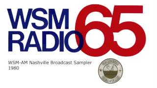 WSM AM Broadcast Sampler 1980 [upl. by Nirad]