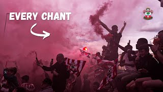 Best Southampton Chants 2024 With Lyrics [upl. by Atinid593]