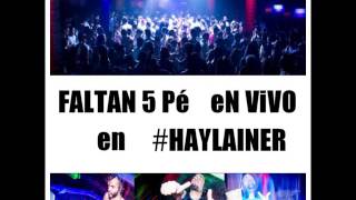 FALTAN 5 PE EN VIVO  Eyeliner SABADO 30  01  16 [upl. by Dachia228]