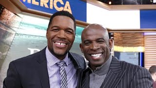 Tragically ‘GMA’ Deion Sanders’ Uncovered Amputation Makes Michael Strahan Lose It [upl. by Uno]