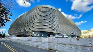 Obras estadio Santiago Bernabéu hoy 26 Diciembre 2023 [upl. by Everson]