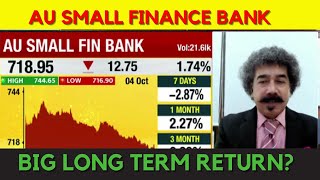 AU SMALL FINANCE BANK SHARE NEWS TODAY  AU BANK SHARE LATEST NEWS  निवेश STRATEGY जानिये [upl. by Andriette]