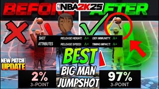 BEST BIG MAN JUMPSHOT in NBA 2K25 [upl. by Gracie]