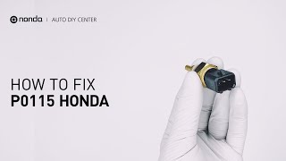 How to Fix HONDA P0115 Engine Code in 3 Minutes 2 DIY Methods  Only 732 [upl. by Marbut]