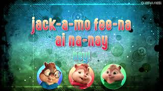 The Chipmunks  Iko Iko  with lyrics [upl. by Orferd]