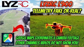 Can the LYZRC L900 Drone Really Fly Well Over 18km  Distance Telemetry Accurate or FAKE [upl. by Hirsh]