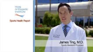 Hoag Orthopedic Institutes Sports Health Report with Dr Ting [upl. by Philine]