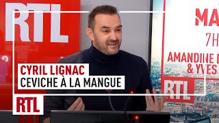 Cyril Lignac  la recette du ceviche à la mangue [upl. by Asilla]