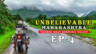 This is UNBELIEVABLE Maharashtra MONSOON 😱 KUNDALIKA VALLEY  Tamhini Ghat  Ep4 [upl. by Lyrad]