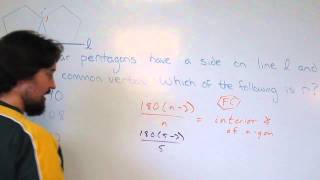 LL CSET Math Subtest 2 Geometry MC Q1 Domain 2b [upl. by Gord]