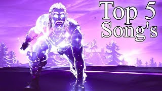 Top 5 Songs To Use In Fortnite MontageVideos [upl. by Carolyn]