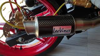 LC 135 LeoVince Gp Corsa Exhaust Sound l Yamaha Sniper 135 [upl. by Acemaj]