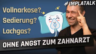 Alle Narkosearten beim Zahnarzt – Lachgas vs Sedierung vs Vollnarkose [upl. by Baxie]