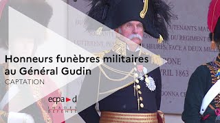 Honneurs funèbres militaires au Général Gudin  ECPAD [upl. by Dine]