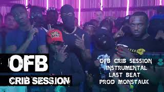 OFB Headie One X RV Crib Session Instrumental Uk Drill Prod MonstaUk 2017 SNIPPET [upl. by Ocin]