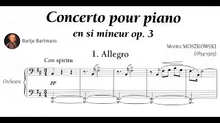 Moritz Moszkowski  Piano Concerto No 1 Op 3 1874 [upl. by Bullough480]