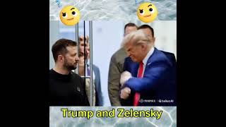 Trump and Zelensky 😁😁❤️😍😍 trump biden zelensky [upl. by Gebler]