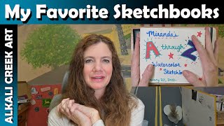 My FAVORITE Sketchbooks [upl. by Rosene]