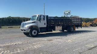 2008 International Durastar 24 Single Axle Flatbed [upl. by Mellen131]