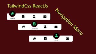 Navigation Menu with Tailwind CSS amp ReactJS  StepbyStep Tutorial [upl. by Annenn]