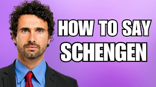 How To Pronounce Schengen Correctly [upl. by Robyn]